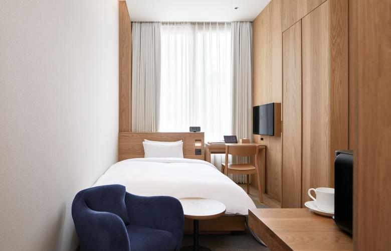 How The New Muji Hotel In Ginza Is, Muji Twin Bed